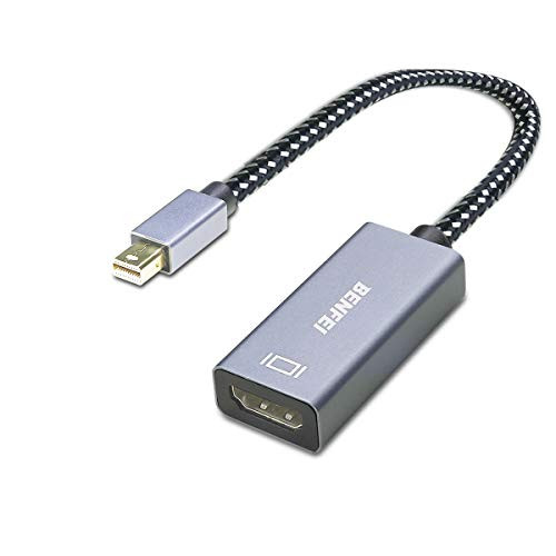 Mini DisplayPort to HDMI, Benfei Mini DP to HDMI Adapter (Thunderbolt Compatible) with MacBook Air/Pro, Surface Pro/Dock, Monitor, Projector Mini DisplayPort to HDMI, Benfei Mini DP to HDMI Adapter (Thunderbolt Compatible) with MacBook Air/Pro, Surface Pro/Dock, Monitor, Projector