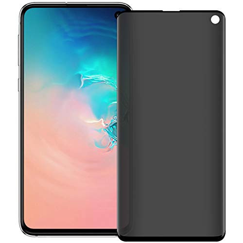 Galaxy S10 Privacy Screen Protector [Tempered Glass] [Anti Spy] [Case Friendly] [Bubble Free] [Easy Installation] [Full Coverage] for Samsung Galaxy S10