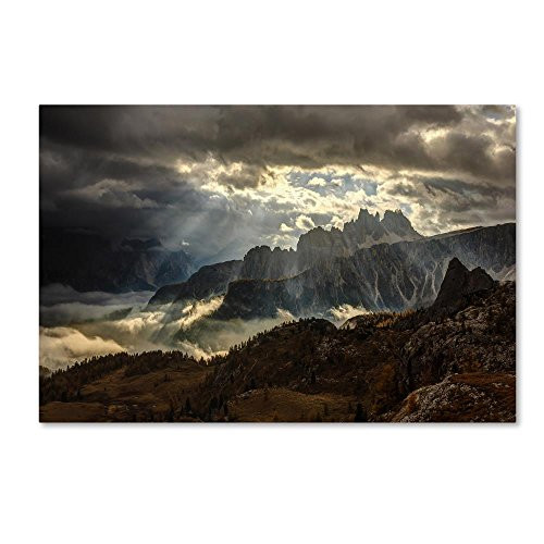 Trademark Fine Art Light Theatre by Lubos Balazovic, 12x19-Inch Canvas Wall Art Trademark Fine Art Light Theatre by Lubos Balazovic, 12x19-Inch Canvas Wall Art