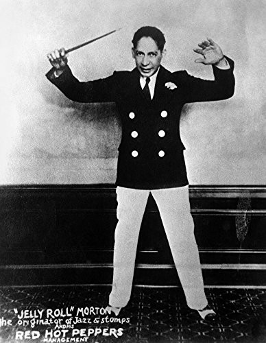 Jelly Roll Morton N(1885-1941) Ferdinand Joseph La Menthe Commonly Known As Jelly Roll Morton American Musician Poster Print by (18 x 24)