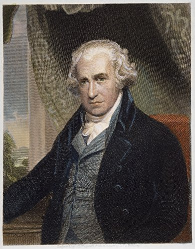 James Watt (1736-1819) Nscottish Engineer And Inventor Color Engraving After A Painting By Sir William Beechy Poster Print by (18 x 24)