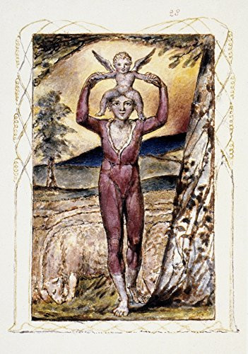 Blake Songs Of Experience Nfrontispiece For Songs Of Experience Color Engraving By William Blake Poster Print by (18 x 24)