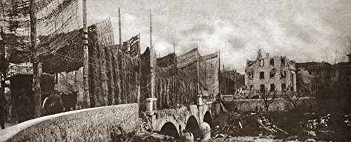 World War I Italian Front Na Transport Route On The Italian Front Camouflaged By Screens During World War I Photograph C1916 Poster Print by (24 x 36) World War I Italian Front Na Transport Route On The Italian Front Camouflaged By Screens During World War I Photograph C1916 Poster Print by (24 x 36)