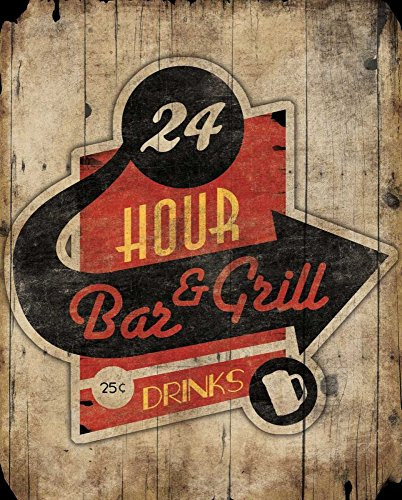 Posterazzi PDXJGRC187ASMALL Bar Grill Photo Print, 18 x 24, Multi