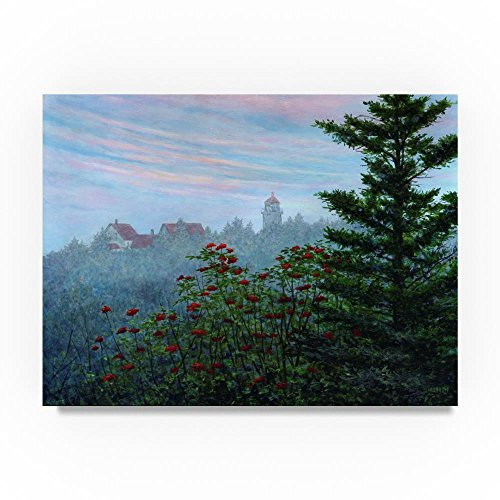 Trademark Fine Art In the Early Morning Light by John Morrow, 14x19-Inch Canvas Wall Art