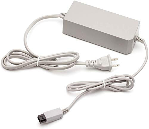 WiCareYo Power Supply Adapter Charger US Plug Power Adapter Cable for Wii Console System