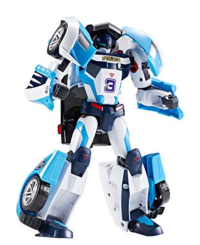 TOBOT Athlon Tornado, Youngtoys Car Transforming Collectible Car to Robot Animation Character
