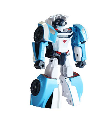TOBOT Athlon Mini Tornado, Youngtoys Car Transforming Collectible Car to Robot Animation Character