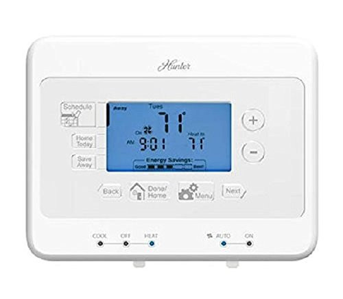 Hunter Home Comfort 44378 7-Day Digital Programmable Thermostat