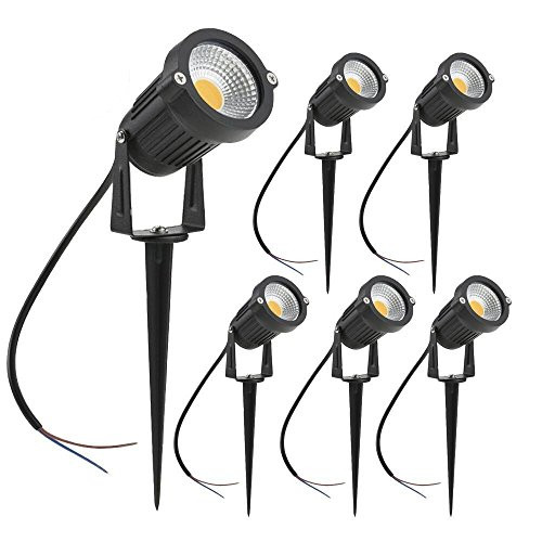 ZUCKEO 5W LED Landscape Spotlight 12V 24V Low Voltage Garden Light COB Outdoor Decorative Light Landscape Lights Low Voltage Lighting for Patio Garden Pathway Warm White (6 pack) ZUCKEO 5W LED Landscape Spotlight 12V 24V Low Voltage Garden Light COB Outdoor Decorative Light Landscape Lights Low Voltage Lighting for Patio Garden Pathway Warm White (6 pack)
