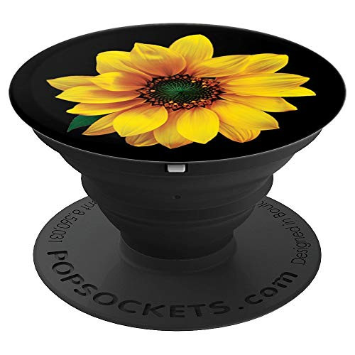Yellow Flower for Girls - Sunflower PopSockets Grip and Stand for Phones and Tablets Yellow Flower for Girls - Sunflower PopSockets Grip and Stand for Phones and Tablets