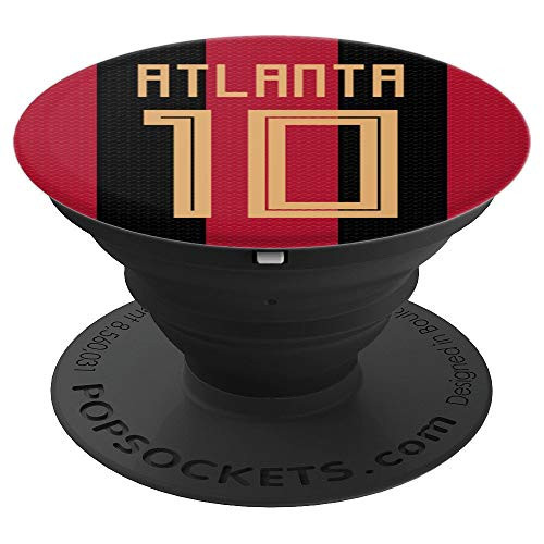 Atlanta Football Soccer Ball PopSocket Gift- Player 10 PopSockets Grip and Stand for Phones and Tablets Atlanta Football Soccer Ball PopSocket Gift- Player 10 PopSockets Grip and Stand for Phones and Tablets