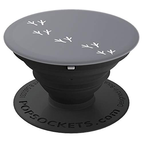 Funny Chicken Lovers Chicken Footprints Chicken Feet Chicken PopSockets Grip and Stand for Phones and Tablets