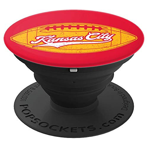 Vintage Kansas City-Football KC Missouri Retro Gift PopSockets Grip and Stand for Phones and Tablets Vintage Kansas City-Football KC Missouri Retro Gift PopSockets Grip and Stand for Phones and Tablets