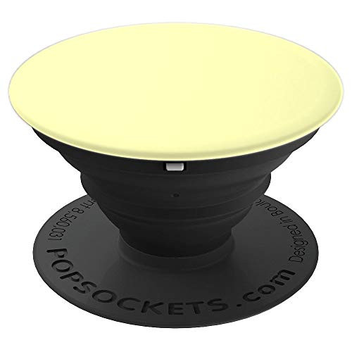 Pastel Yellow PopSockets Grip and Stand for Phones and Tablets