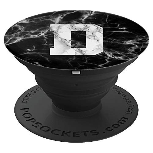 Initial D Letter Sports: Basketball Football Soccer Baseball PopSockets Grip and Stand for Phones and Tablets