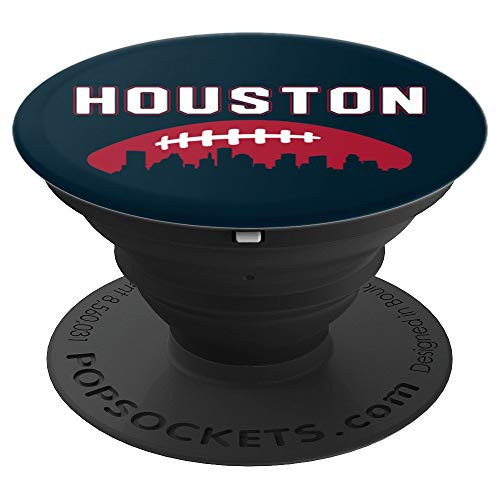 Vintage Houston Football Retro HOU City Skyline PopSockets Grip and Stand for Phones and Tablets Vintage Houston Football Retro HOU City Skyline PopSockets Grip and Stand for Phones and Tablets