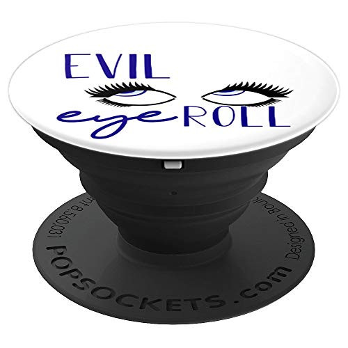 Evil Eye Roll PopSockets Grip and Stand for Phones and Tablets