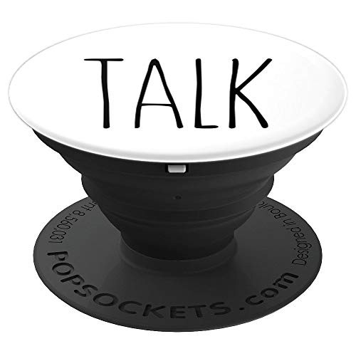 TALK Rae Inspired Text Dunn PopSockets Grip and Stand for Phones and Tablets