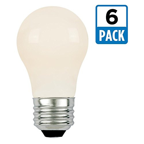 Westinghouse 5019020 40-Watt Equivalent A15 Dimmable Soft White Filament LED Light Bulb with Medium Base (6 Pack)