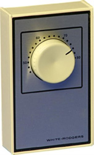 Emerson 1A66-641 Line Voltage Baseboard Thermostat, Beige