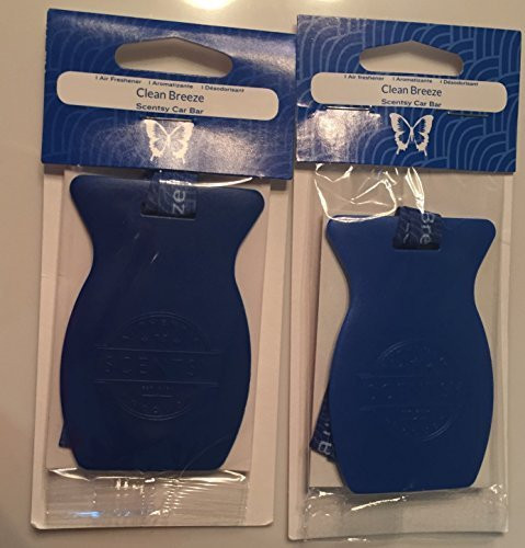 Scentsy 2pk Clean Breeze Car Bar Air Freshener by Scentsy