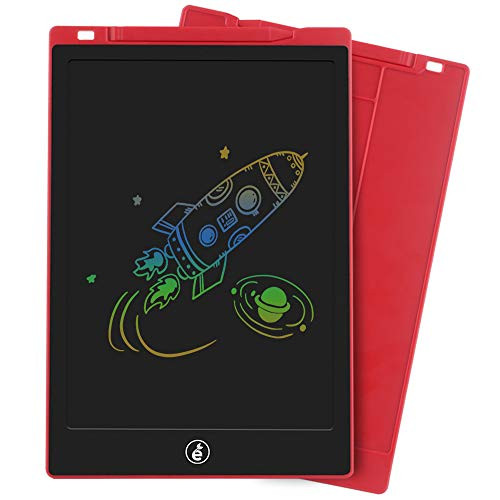 Sunany Kids LCD Writing Tablet,11-Inch Colorful Toddler Drawing Board Doodle Board, Electronic Drawing pad Reusable Writing Board Doodle Pad Gift for Kids 3 Years Old and Above(red)