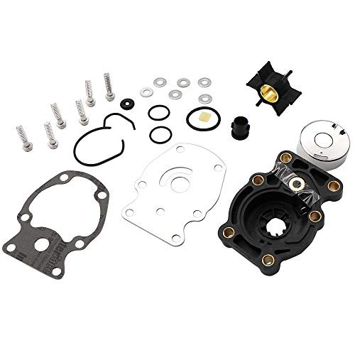 KIPA Impeller Water Pump Repair Kit for Johnson Evinrude 20 25 30 35 Hp Outboard Engines, Replace for Sierra # 18-3382 OMC # 393630