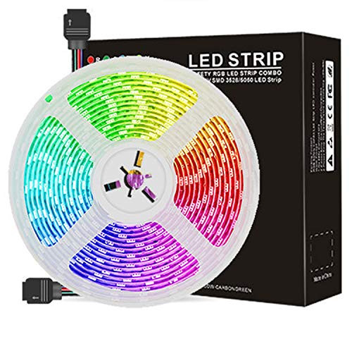 KindleTheFire Led Strip Lights 32.8ft - 44 Keys IR Remote Control, 12V Power Supply, Flexible Color Changing 5050 RGB 300 LEDs Light Strips Kit for Home, Bedroom, Kitchen, Bar, DIY Decors KindleTheFire Led Strip Lights 32.8ft - 44 Keys IR Remote Control, 12V Power Supply, Flexible Color Changing 5050 RGB 300 LEDs Light Strips Kit for Home, Bedroom, Kitchen, Bar, DIY Decors