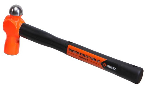 Groz 34541 Indestructible Handle Ball Pein Hammer with 32 Ounce Head and 14-Inch Handle