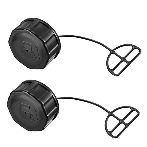 uxcell 17620-ZM3-063 Fuel Cap Assembly Replacement for Gas Powered Chainsaw 2pcs