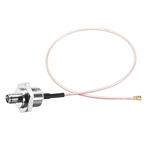 uxcell U.FL To SMA Female Pigtail Antenna Coaxial RG178 Low Loss Cable,RF Coaxial Adapter Connector,12inch,M12,Brown