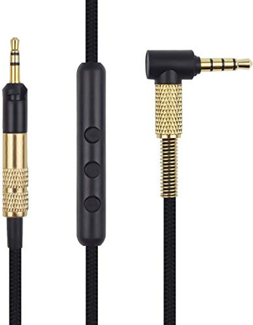 Alitutumao OFC Replacement Audio Cable Extension Cord with Inline Mic Volume Control Compatible with Sennheiser HD598 HD558 HD518 HD598 HD599 HD569 HD579 ATH-M50x Headphones Accessories Cable Alitutumao OFC Replacement Audio Cable Extension Cord with Inline Mic Volume Control Compatible with Sennheiser HD598 HD558 HD518 HD598 HD599 HD569 HD579 ATH-M50x Headphones Accessories Cable