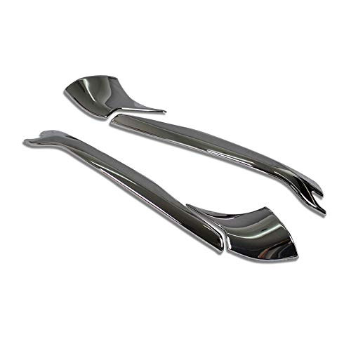 Beautost Fit for 2019 2020 New Mazda 3 Axela Rear View Mirror Side Molding Guard Cover Trims Chrome
