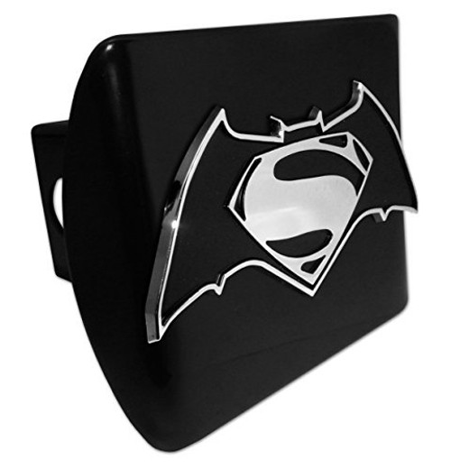 Superman/Batman ALL METAL Black Hitch Cover Superman/Batman ALL METAL Black Hitch Cover