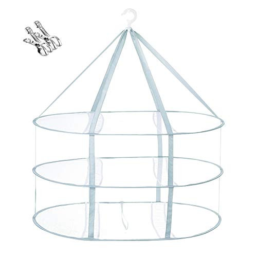 Qualsen Hanging Mesh Dryer Flat Drying Racks for Laundry Sweater Dryer Rack