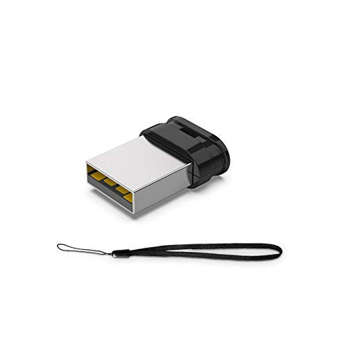 USB Flash Drive 32GB, RAOYI USB 2.0 Memory Stick Thumb Drive Jump Drive Zip Drive Pen Drive with Lanyard, Black
