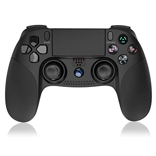 PS4 Controller, Wireless Gamepad for Playstation 4/Pro/Slim/PC and Laptop with Dual Vibration, PS4 Remote