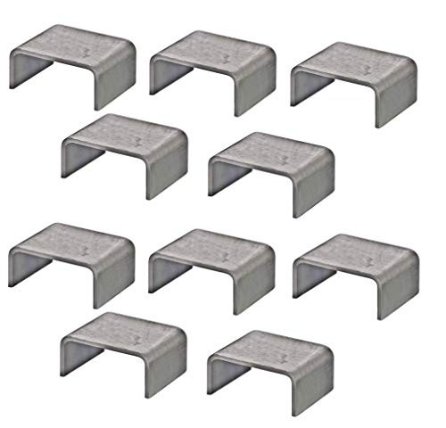 Heavy Duty Weld On 2x4 Steel Stake Pockets for Trailer & Truck (10)