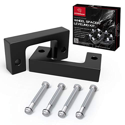 YITAMOTOR Lifts 2" Leveling Lift Kit Compatible for Silverado/Sierra, Forged Front Strut Spacers Compatible for 2007-2018 Chevy Silverado 1500, GMC Sierra 1500 2WD 4WD
