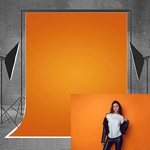 Allenjoy 5x7ft Orange Photography Backdrops Pure Color Solid Photo Background Baby Adult Teenager Indoor Portrait Headshots Studio Photoshoot Photo Booth Props Allenjoy 5x7ft Orange Photography Backdrops Pure Color Solid Photo Background Baby Adult Teenager Indoor Portrait Headshots Studio Photoshoot Photo Booth Props