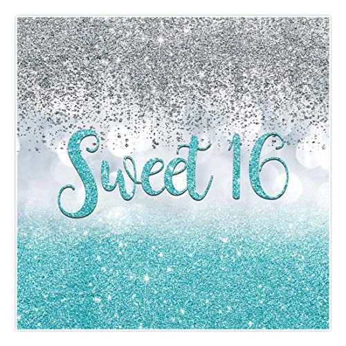 Allenjoy Sweet 16 Silver Blue Bokeh Glitter Backdrop 6x6ft for Girls Happy 16th Birthday Party Decorations Banner Vinyl Photography Photo Booths Studio Props Supplies Photo Background Allenjoy Sweet 16 Silver Blue Bokeh Glitter Backdrop 6x6ft for Girls Happy 16th Birthday Party Decorations Banner Vinyl Photography Photo Booths Studio Props Supplies Photo Background
