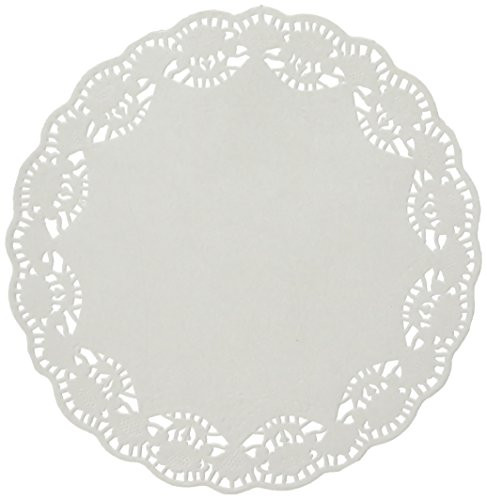 amscan White Round Doilies | 5" | Party Supply | 480 Ct.