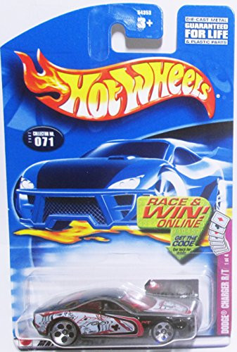 Hot Wheels 2002-071 Dodge Charger R/T Trump Cars Series 1:64 Scale Race & Win card