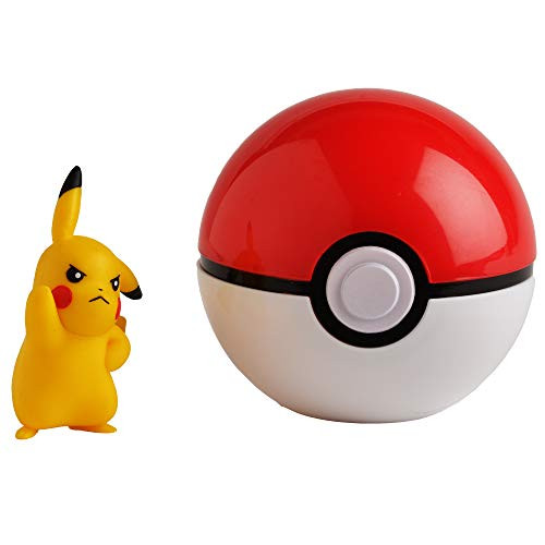 Pokémon Clip 'N' Go - Pikachu & Poké Ball, Yellow Pokémon Clip 'N' Go - Pikachu & Poké Ball, Yellow
