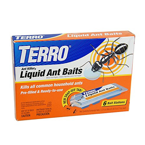 TERRO T300 Liquid Ant Bait Ant Killer, 6 Bait Stations TERRO T300 Liquid Ant Bait Ant Killer, 6 Bait Stations