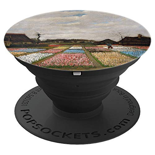 Flower Beds in Holland Bulb Fields Vincent van Gogh Tulips PopSockets Grip and Stand for Phones and Tablets