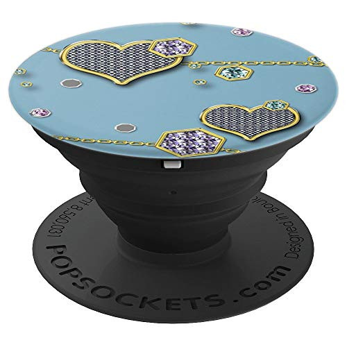 Blue Teal Heart Cell Phone Button Holder Pop Up Hand Grips PopSockets Grip and Stand for Phones and Tablets Blue Teal Heart Cell Phone Button Holder Pop Up Hand Grips PopSockets Grip and Stand for Phones and Tablets