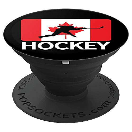Canadian Flag Hockey Lovers Canada Ice Hockey Fan Gift PopSockets Grip and Stand for Phones and Tablets Canadian Flag Hockey Lovers Canada Ice Hockey Fan Gift PopSockets Grip and Stand for Phones and Tablets
