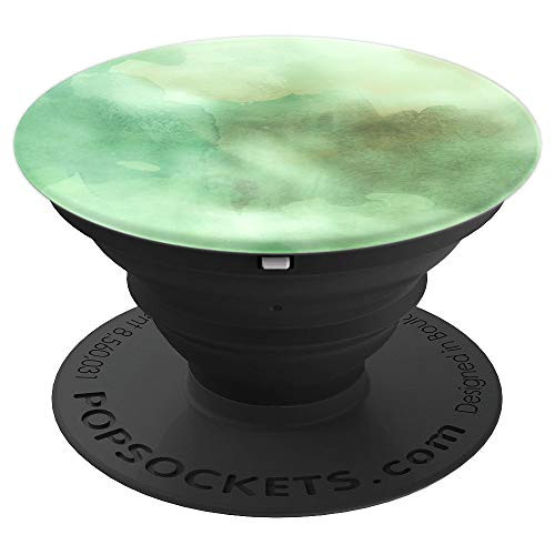 Watercolor Green Cell Phone Button Holder Pop Up Hand Grips PopSockets Grip and Stand for Phones and Tablets Watercolor Green Cell Phone Button Holder Pop Up Hand Grips PopSockets Grip and Stand for Phones and Tablets